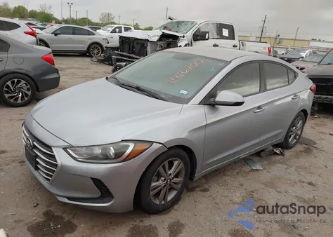 2017 Hyundai Elantra Se из США, поврежденный, VIN 5NPD84LF1HH187457